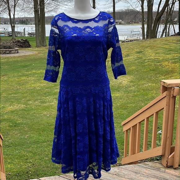 NWT Melrose lace dress L (14) - Picture 1 of 13